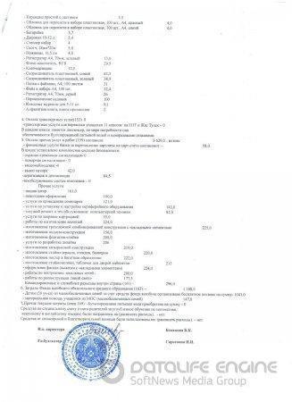 Отчет о доходах и расходах за IV квартал 2017 года