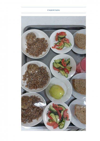 Ежедневное меню бесплатного питания с приложением фото блюд/ Фотосурет тағамдары бар күнделікті тегін тамақтану мәзірі