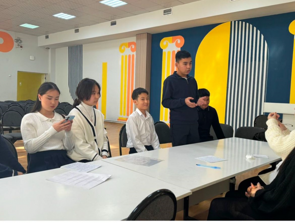 13.01.25 күні "Жігер" пікірсайыс клубында кездесу өтті