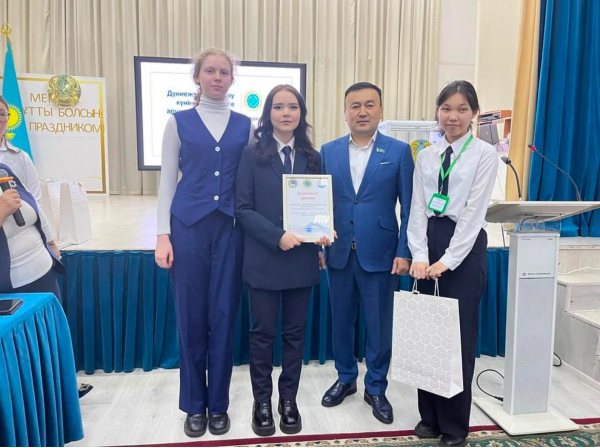 05.02.2025 "Дүниежүзілік дауыс беру" күніне арналған Алматы қаласының Білім басқармасы ұйымдастырған Дебат ойындарында мектебіміз 3-орын алды!