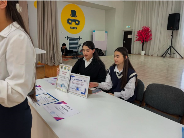 Мектебіміздің "ЖІГЕР" пікірсайыс қозғалысы💥 6-7 сынып оқушыларына шеберлік сағатын өткізді