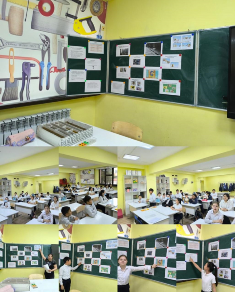 6-сыныпта «Жер сілкінісі кезіндегі қауіпсіздік шаралары» тақырыбында сынып сағаты өтті