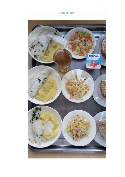 Ежедневное меню бесплатного питания с приложением фото блюд/ Фотосурет тағамдары бар күнделікті тегін тамақтану мәзірі