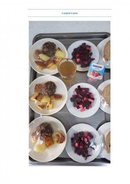 Ежедневное меню бесплатного питания с приложением фото блюд/ Фотосурет тағамдары бар күнделікті тегін тамақтану мәзірі