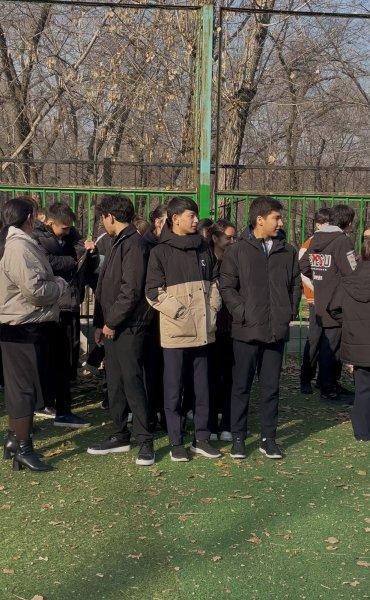 24 қарашада КГУ ШГ мектебінде сейсможаттығу өткізілді /24 ноября в КГУ ШГ прошла сейсмотренировка