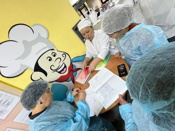 Мектепте бракераждық тексеру жүргізілді/ В школе проведена бракеражная проверка