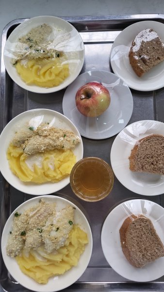 Фотосурет тағамдары бар күнделікті тегін тамақтану мәзірі/Ежедневное меню бесплатного питания с приложением фото блюд